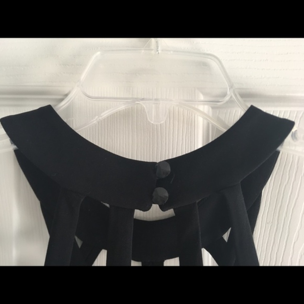 Cache’ Black Caged Evening Gown With Train - image 5